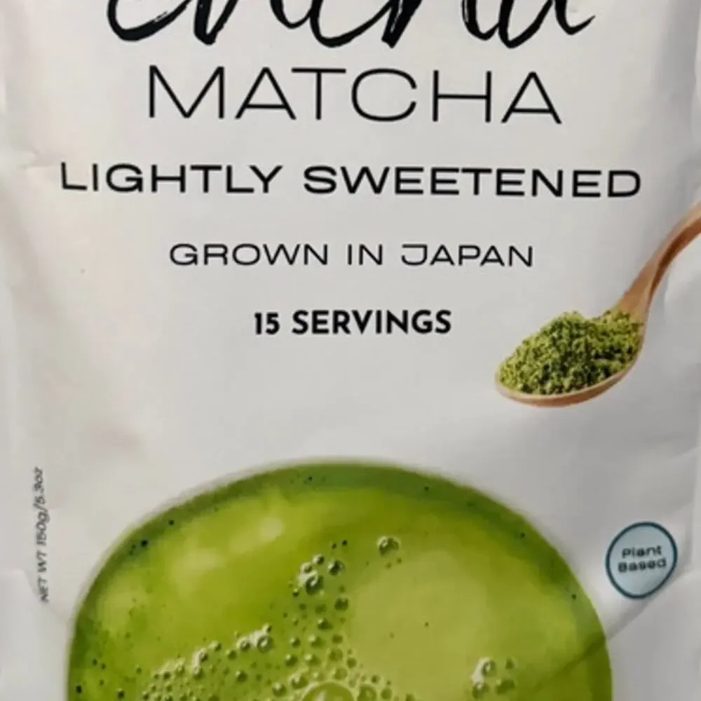 Encha Matcha Latte Powder Sweetened - Lightly Sweet Matcha Powder